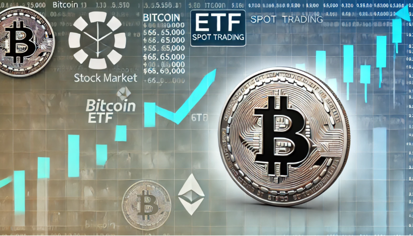 比特币ETF现货交易增加未能推高价格至65,000美元